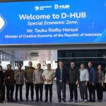 Menteri Ekonomi Kreatif Kunjungi D-HUB SEZ BSD City, Dorong Industri Kreatif Nasional